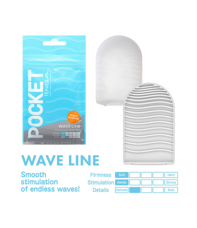 Tenga Pocket Wave Line