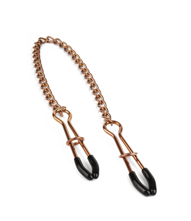 Mr. Steel Tweezer Nipple Clamps Gold