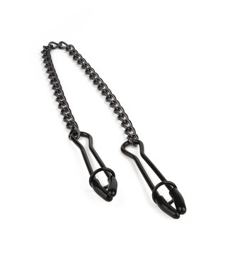 Mr. Steel Tweezer Nipple Clamps Black