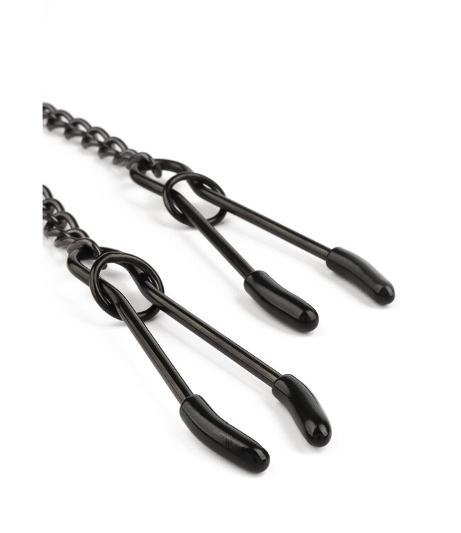 Mr. Steel Tweezer Nipple Clamps Black
