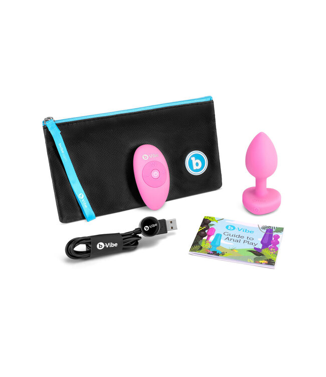 B-Vibe Vibrating Heart Plug S/M