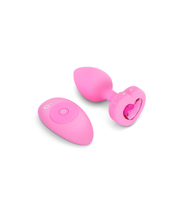 B-Vibe Vibrating Heart Plug S/M