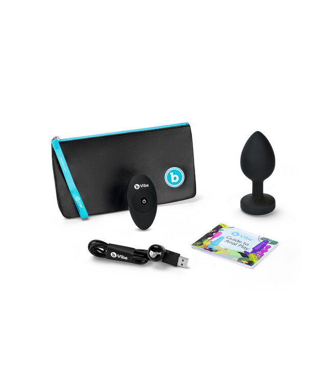 B-Vibe Vibrating Jewel Plug XXL