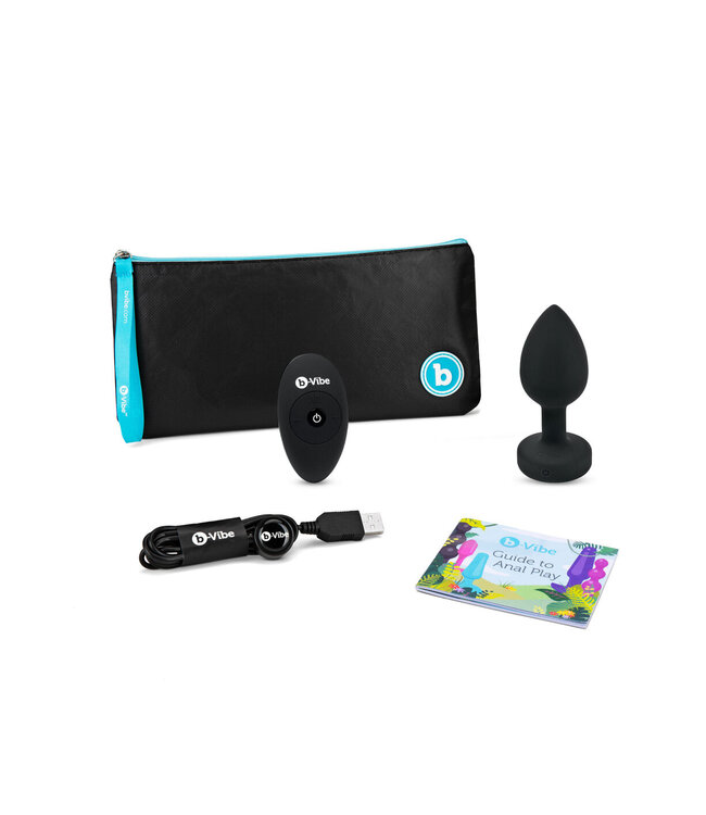 B-Vibe Vibrating Jewel Plug M/L