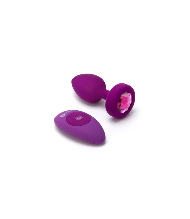 B-Vibe Vibrating Jewel Plug S/M