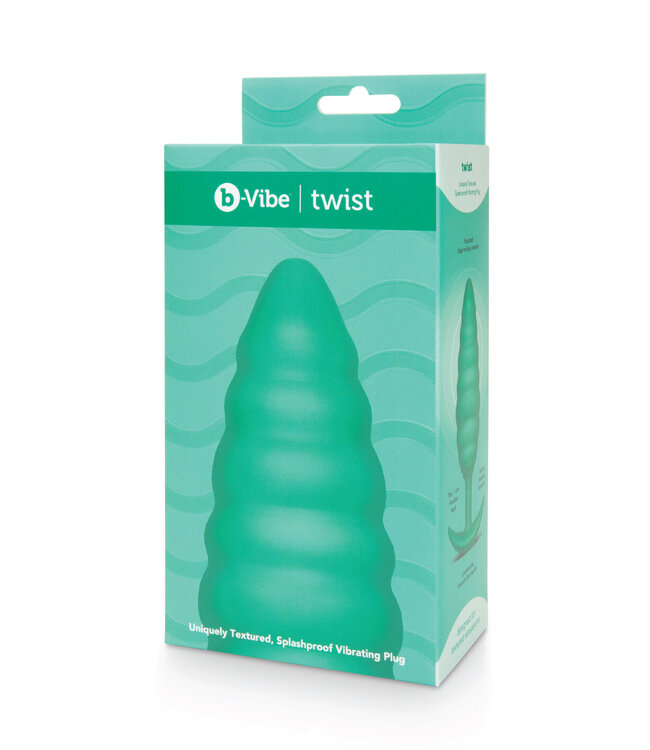 B-Vibe Twist Texture Plug