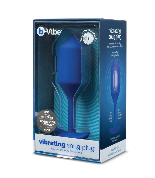 B-Vibe Vibrating Snug Plug 4