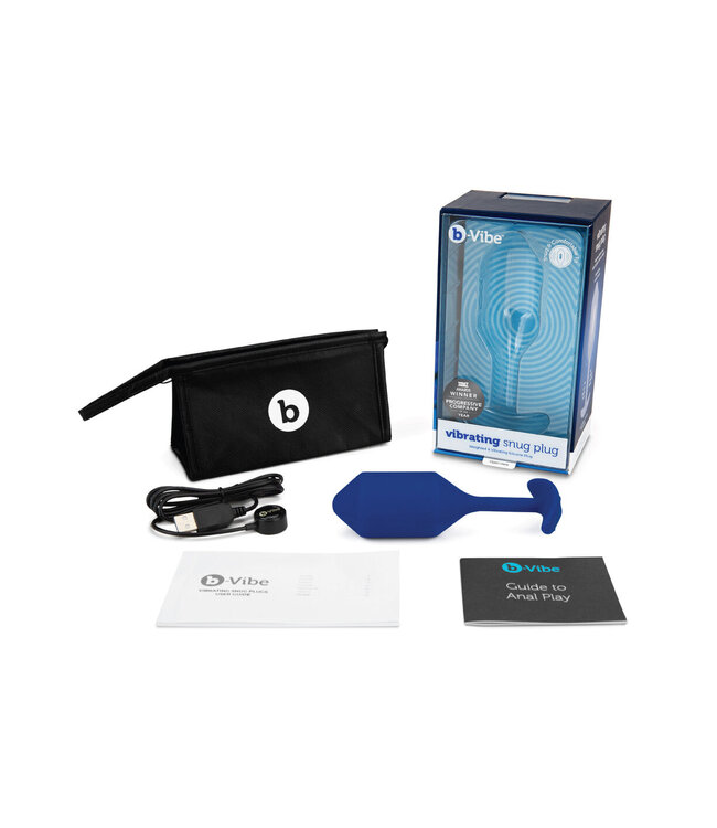 B-Vibe Vibrating Snug Plug 4