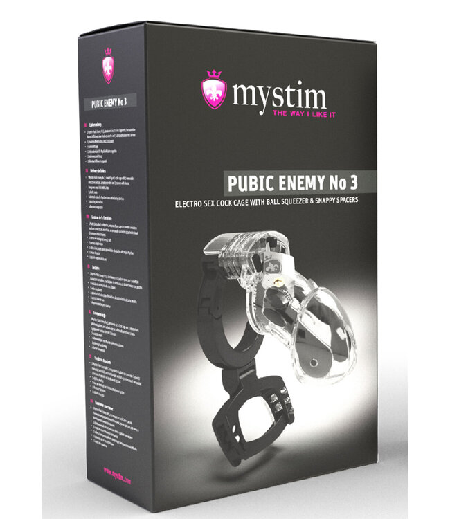 MyStim Pubic Enemy No. 3 Cock Cage