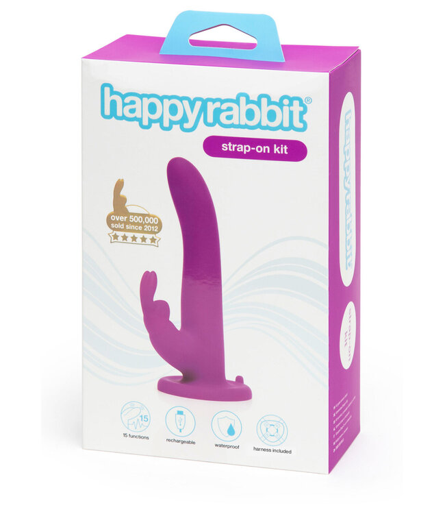 Happy Rabbit Vibrating Strap-On Harness Set