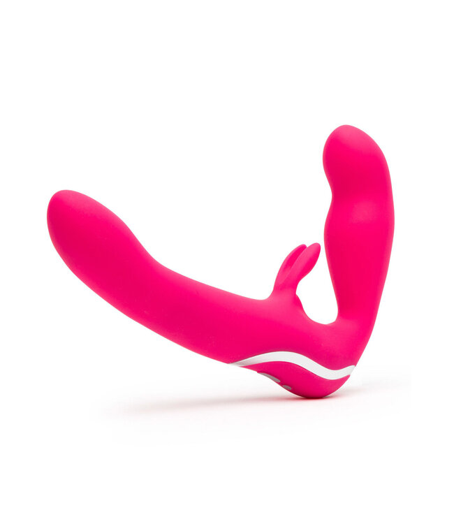 Happy Rabbit Vibrating Strapless Strap-On