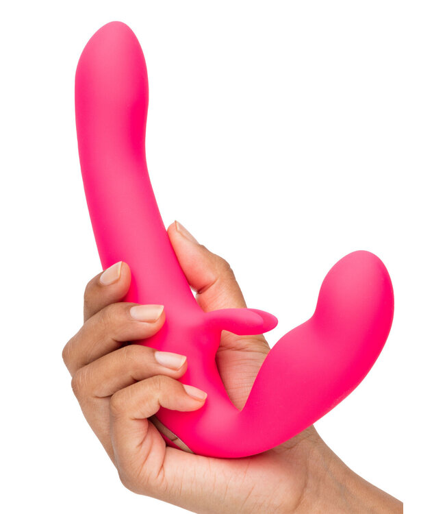 Happy Rabbit Vibrating Strapless Strap-On