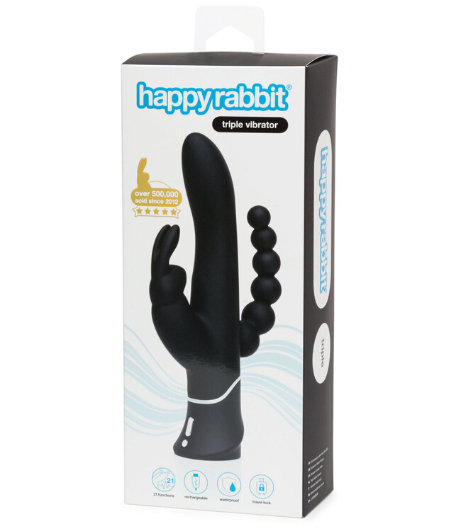 Happy Rabbit Triple Curve Vibrator