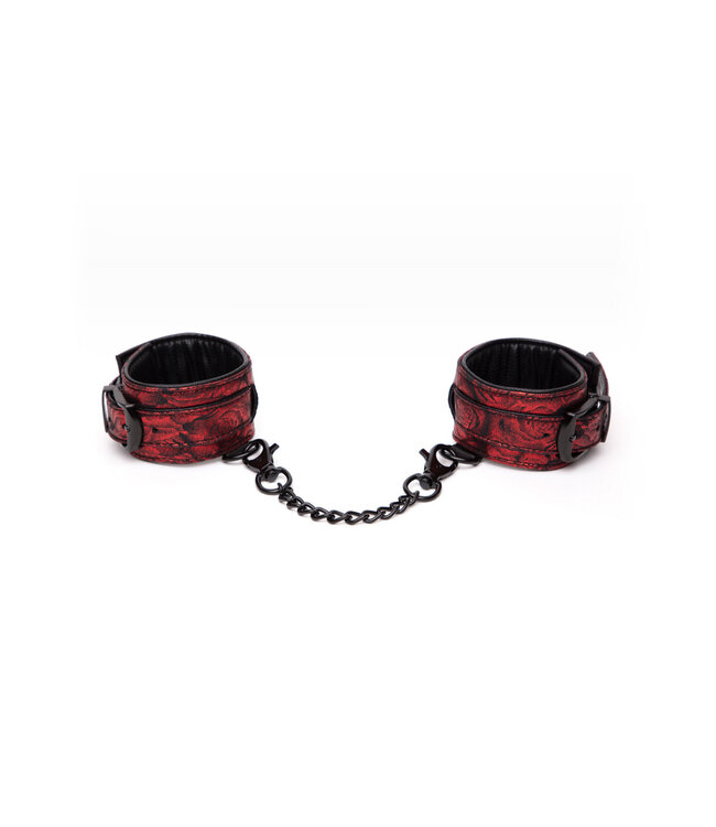 Fifty Shades Of Grey Reverse PU Leather Wrist Cuffs