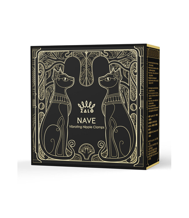Zalo Nave Vibrating Nipple Clamps