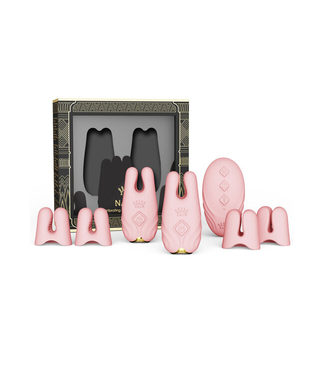 Zalo Nave Vibrating Nipple Clamps