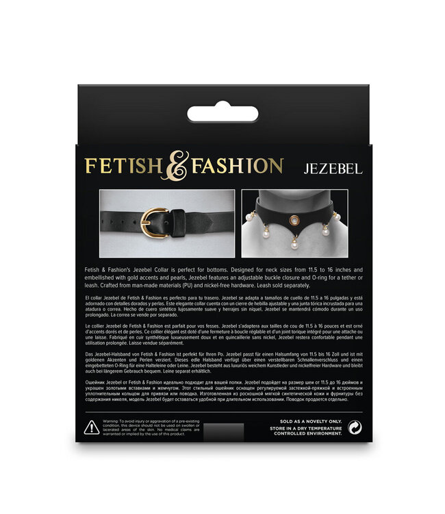 NS Novelties Fetish & Fashion Jezebel Collar