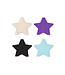 NS Novelties Pretty Pasties Star I Assorted 4 Pair