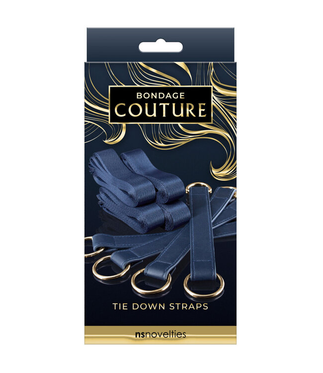 NS Novelties Bondage Couture Tie Down Straps