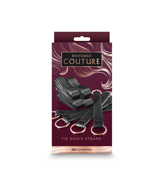 NS Novelties Bondage Couture Tie Down Straps