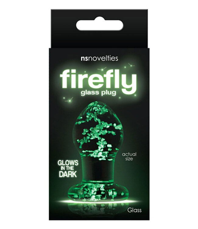NS Novelties Firefly Glass Plug Small