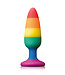NS Novelties Colours Pride Edition Pleasure Plug Medium