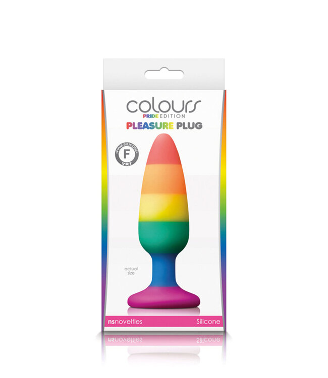 NS Novelties Colours Pride Edition Pleasure Plug Medium