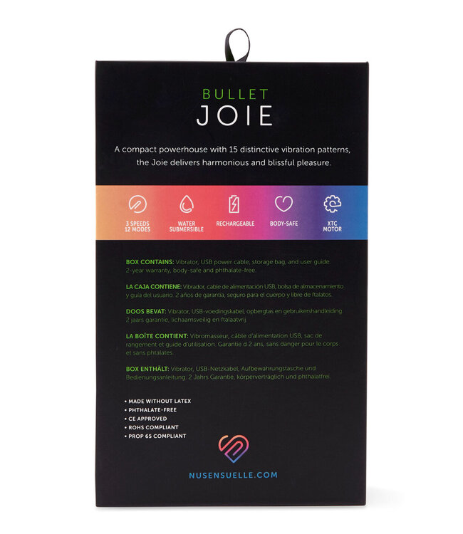 Nu Sensuelle Joie Bullet