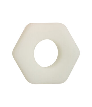 CalExotics Alpha Glow-In-The-Dark Liquid Silicone Prolong Sexagon Ring