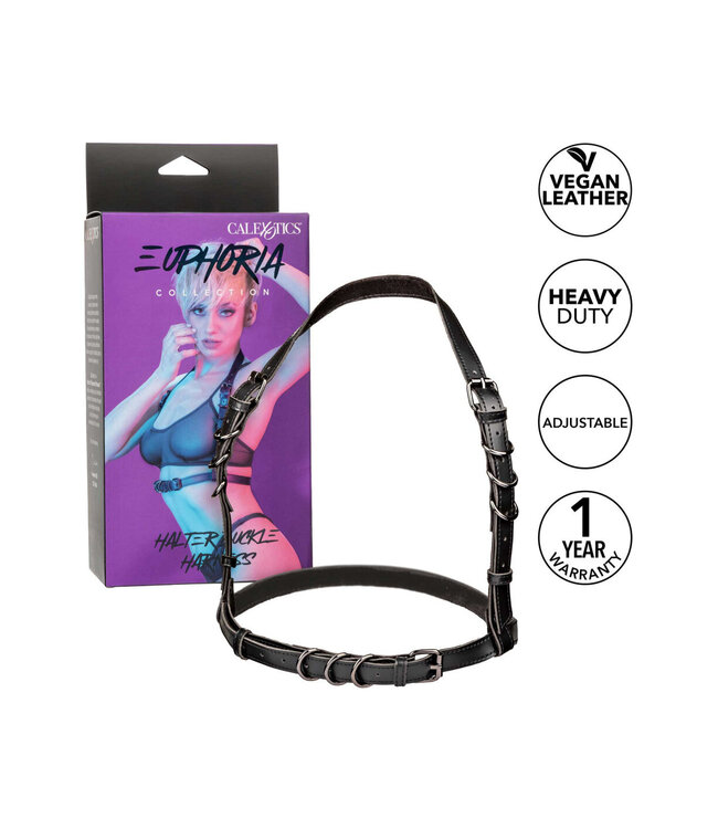 CalExotics Euphoria Collection Halter Buckle Harness