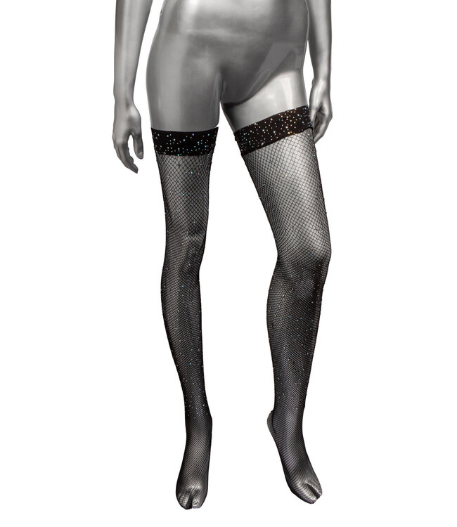 CalExotics Radiance Plus Size Thigh High Stockings