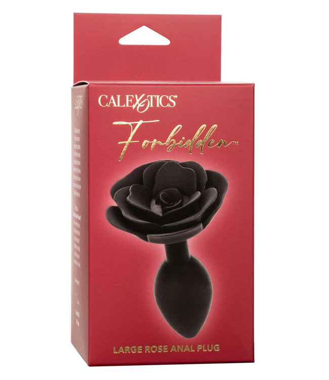 CalExotics Forbidden Large Rose Anal Plug