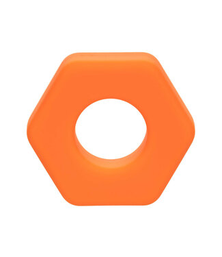 CalExotics Alpha Liquid Silicone Prolong Sexagon Ring