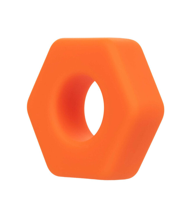 CalExotics Alpha Liquid Silicone Prolong Sexagon Ring