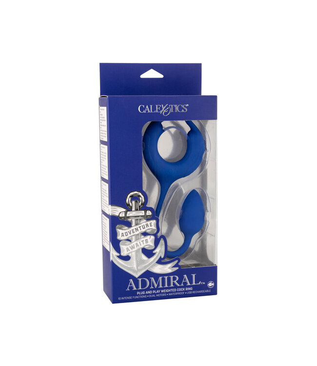 CalExotics Admiral Plug and Play Weighted Cock Ring