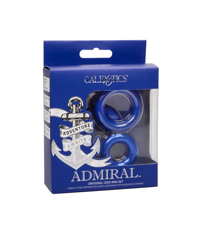 CalExotics Admiral Universal Cock Ring Set