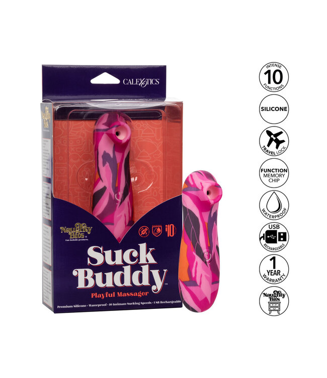 CalExotics Naughty Bits Suck Buddy Playful Massager