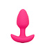 CalExotics Cheeky Vibrating Glow-In-The-Dark Butt Plug Small