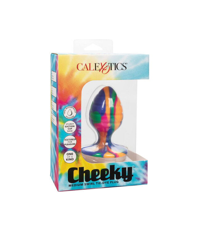 CalExotics Cheeky Medium Swirl Tie-Dye Plug