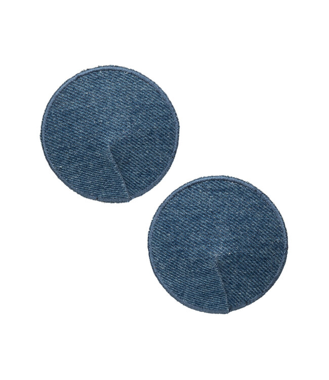 CalExotics Ride 'em Premium Denim Collection Round Pasties