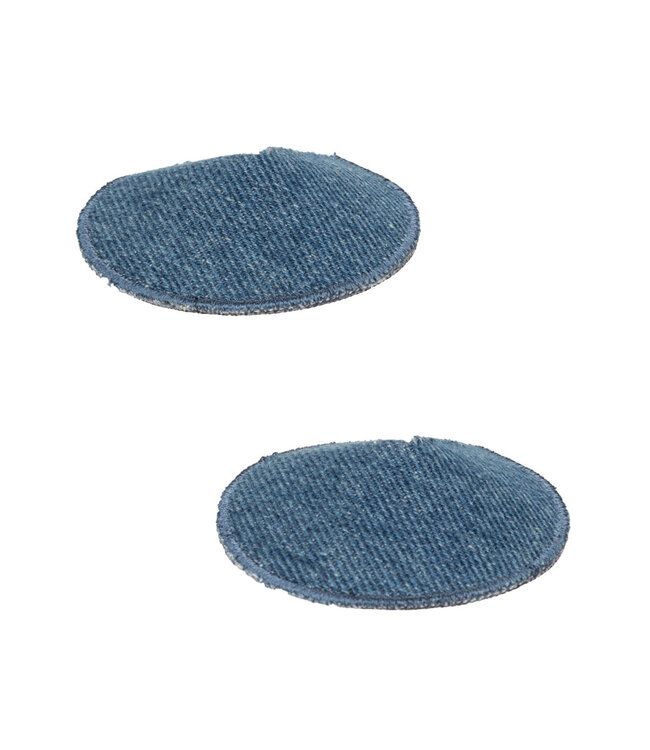 CalExotics Ride 'em Premium Denim Collection Round Pasties