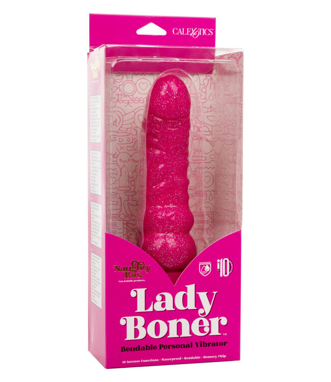 CalExotics Naughty Bits Lady Boner Bendable Personal Vibrator