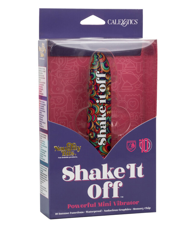 CalExotics Naughty Bits Shake It Off Powerful Mini Vibrator