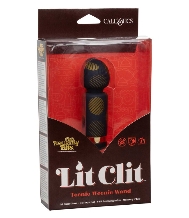 CalExotics Naughty Bits Lit Clit Teenie Weenie Wand