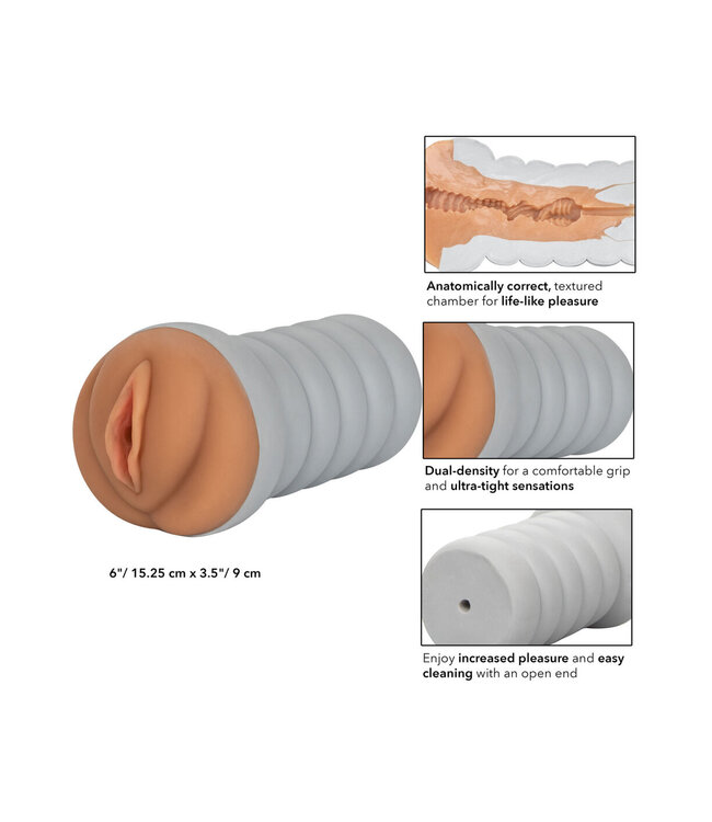 CalExotics Ribbed Gripper Tight Pussy Grip