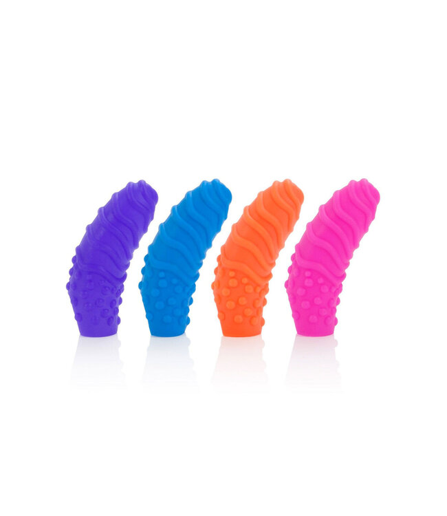 CalExotics Intimate Play Silicone Finger Swirls