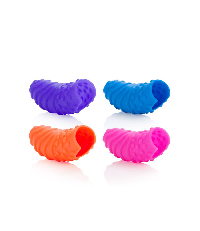 CalExotics Intimate Play Silicone Finger Swirls