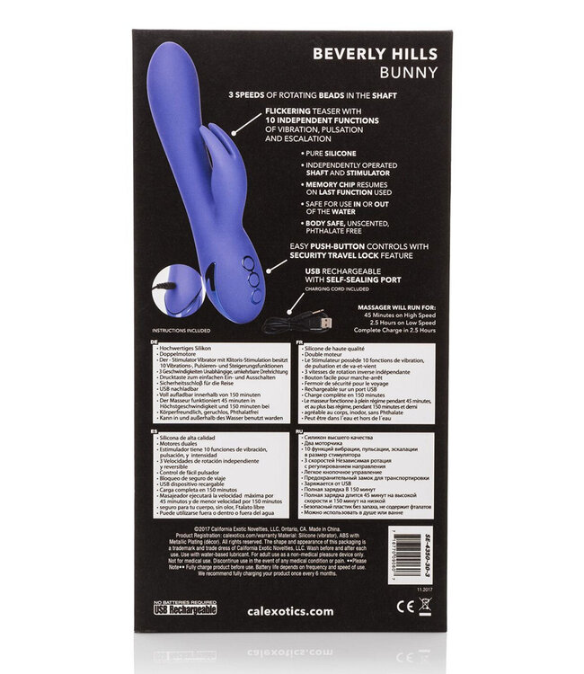 CalExotics California Dreaming Beverly Hills Bunny