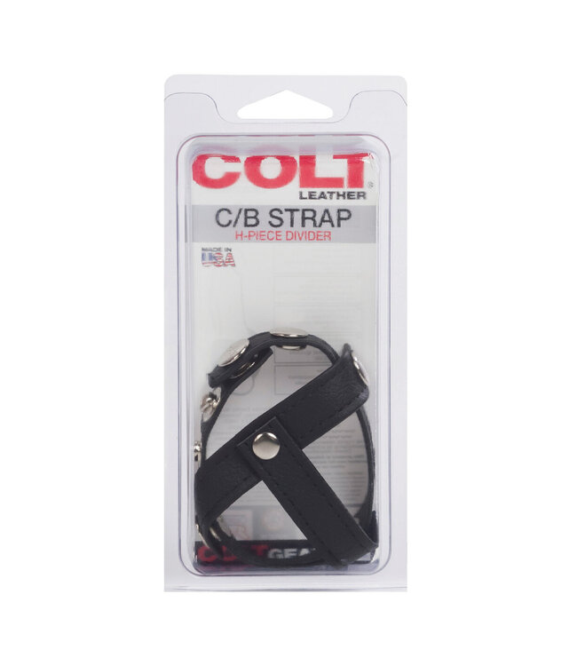 CalExotics COLT Leather C/B Strap H-Piece Divider