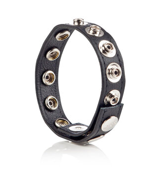 CalExotics COLT Leather C/B Strap 8-Snap Fastener